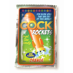 Cock Rockets Orange Flavoured Oral Sex Candy - 15 grams