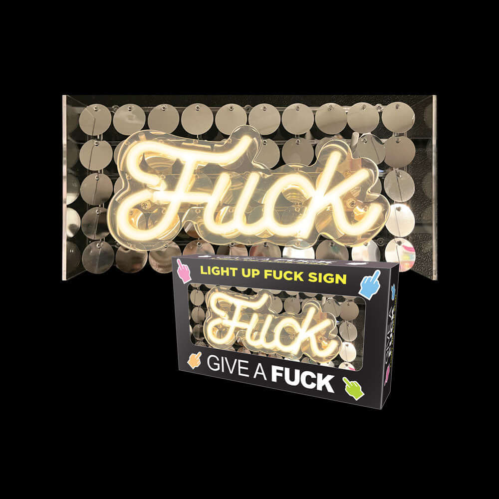 Fuck Neon Light Sign - Novelty Neon Light