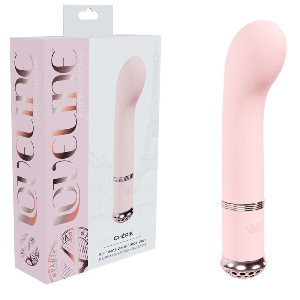 LOVELINE Cherie - Pink - Pink 14 cm USB Rechargeable Vibrator