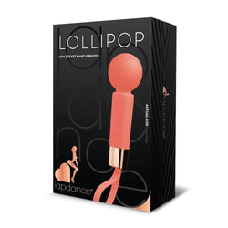 LAPDANCE Lollipop Mini Pocket Wand - Pink 10.8 cm USB Rechargeable Mini Massager Wand