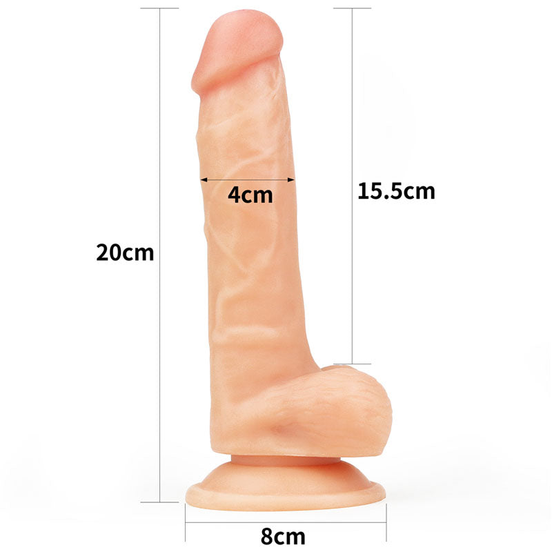 The Ultra Soft Dude - Flesh 20.3 cm (8'') Dong