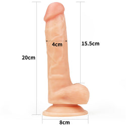 The Ultra Soft Dude - Flesh 20.3 cm (8'') Dong