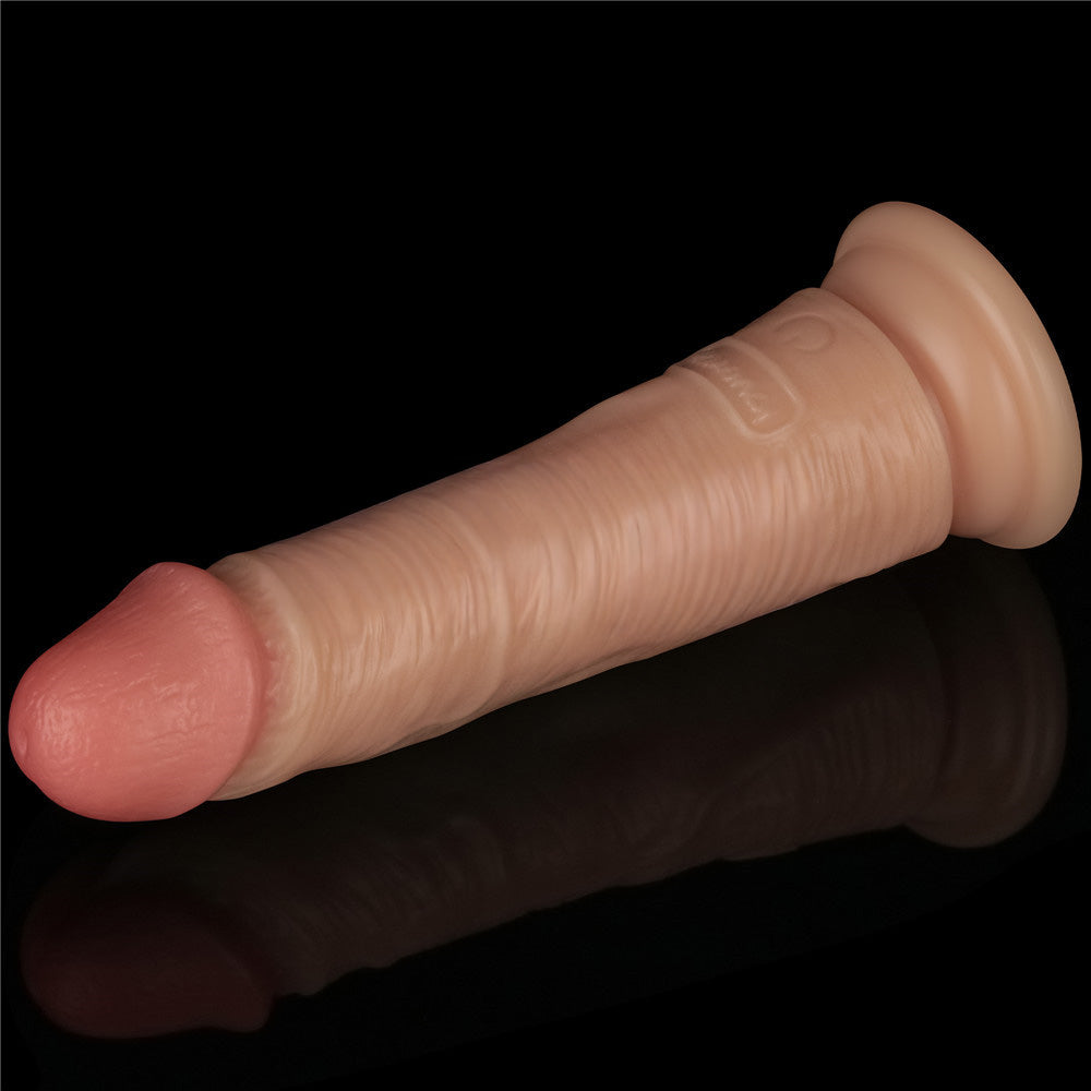 7 Inch Power Basics - Flesh 18 cm USB Rechargeable Vibrating Dong