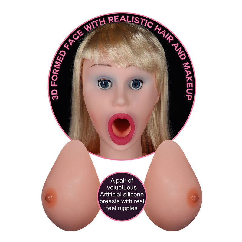 Victoria Horny Boobie Doll - Blonde Inflatable Love Doll