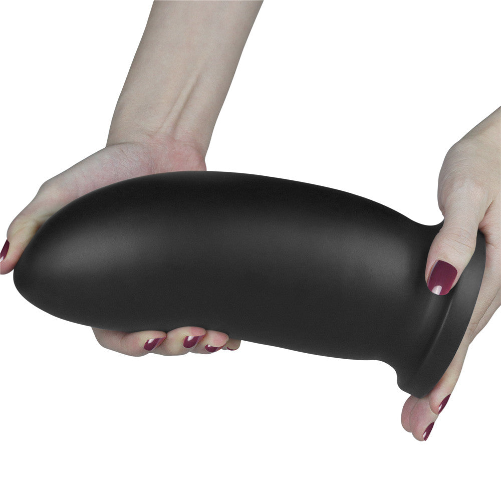 King Sized Anal Bomber - Black 23 cm (9'') Mega Anal Plug