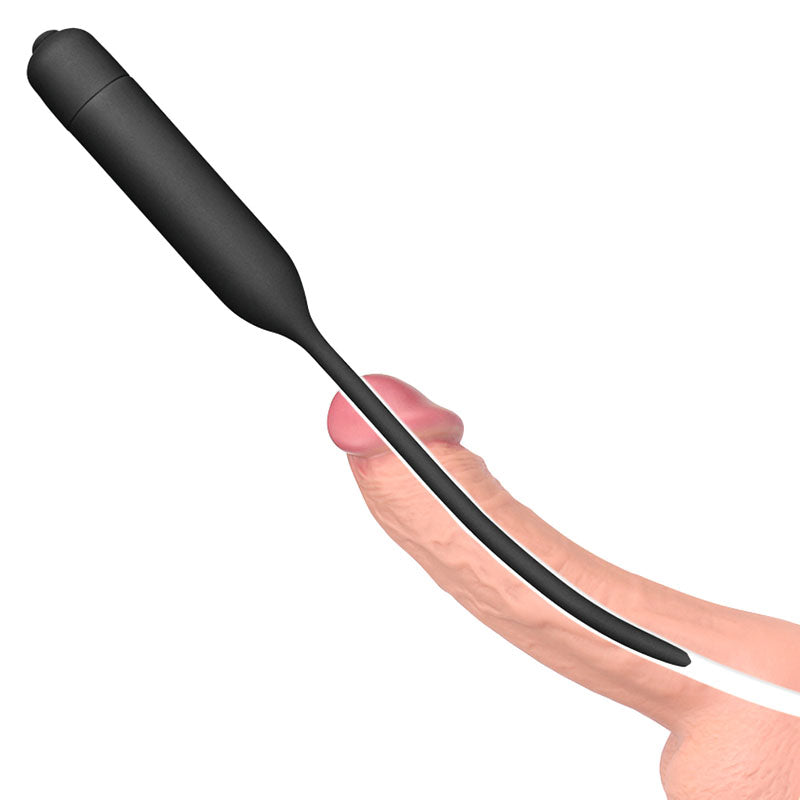 Ultimate Silicone Vibrating Urethral Dilator - Vibrating Urethral Sound