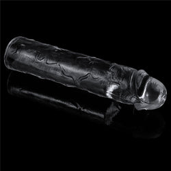 Flawless Penis Sleeve 2'' - Clear 5 cm Penis Extender Sleeve