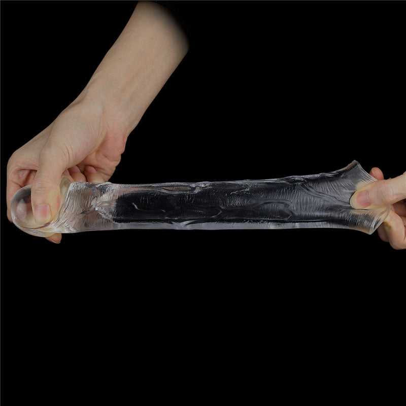 Flawless Penis Sleeve 2'' - Clear 5 cm Penis Extender Sleeve