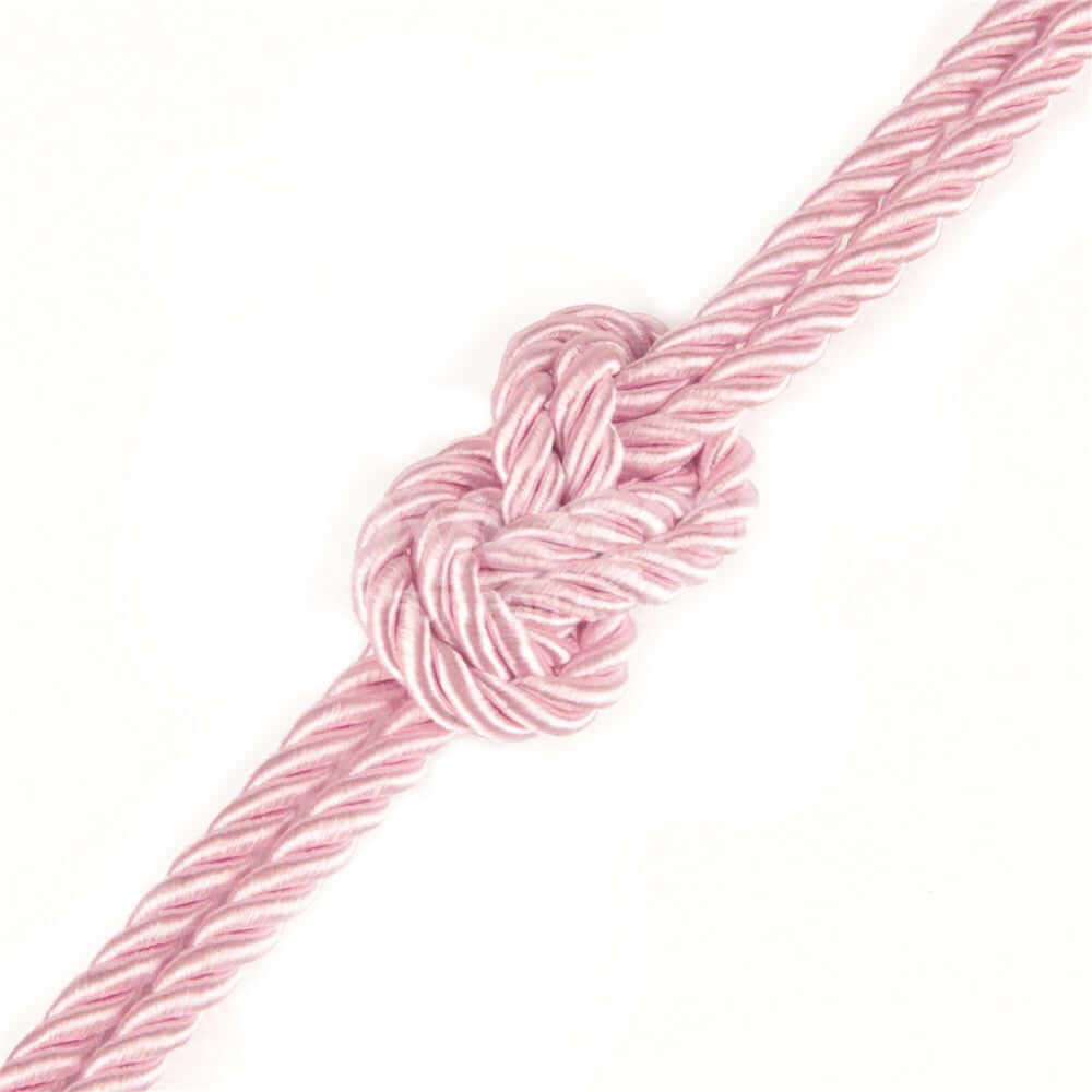 Rebellion Reign Silky Bondage Rope - Pink 10 metre length