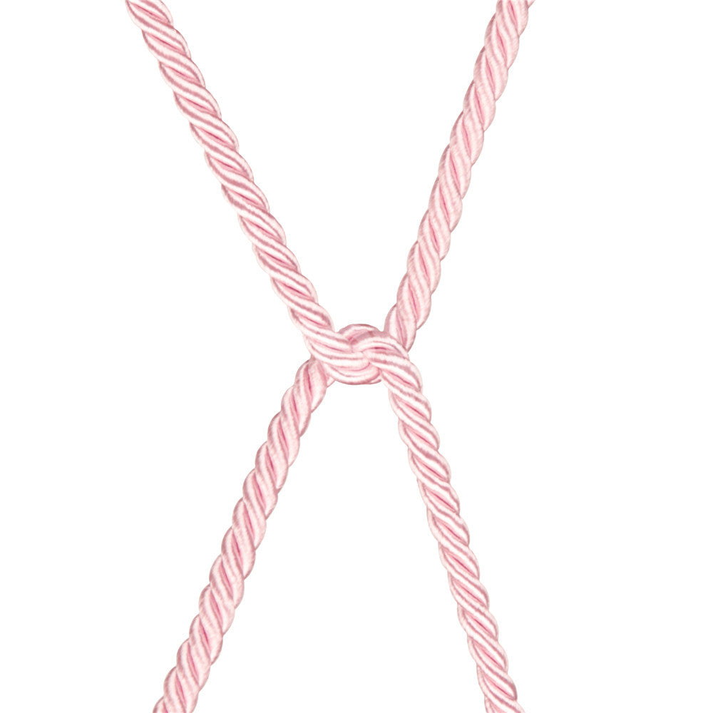 Rebellion Reign Silky Bondage Rope - Pink 10 metre length