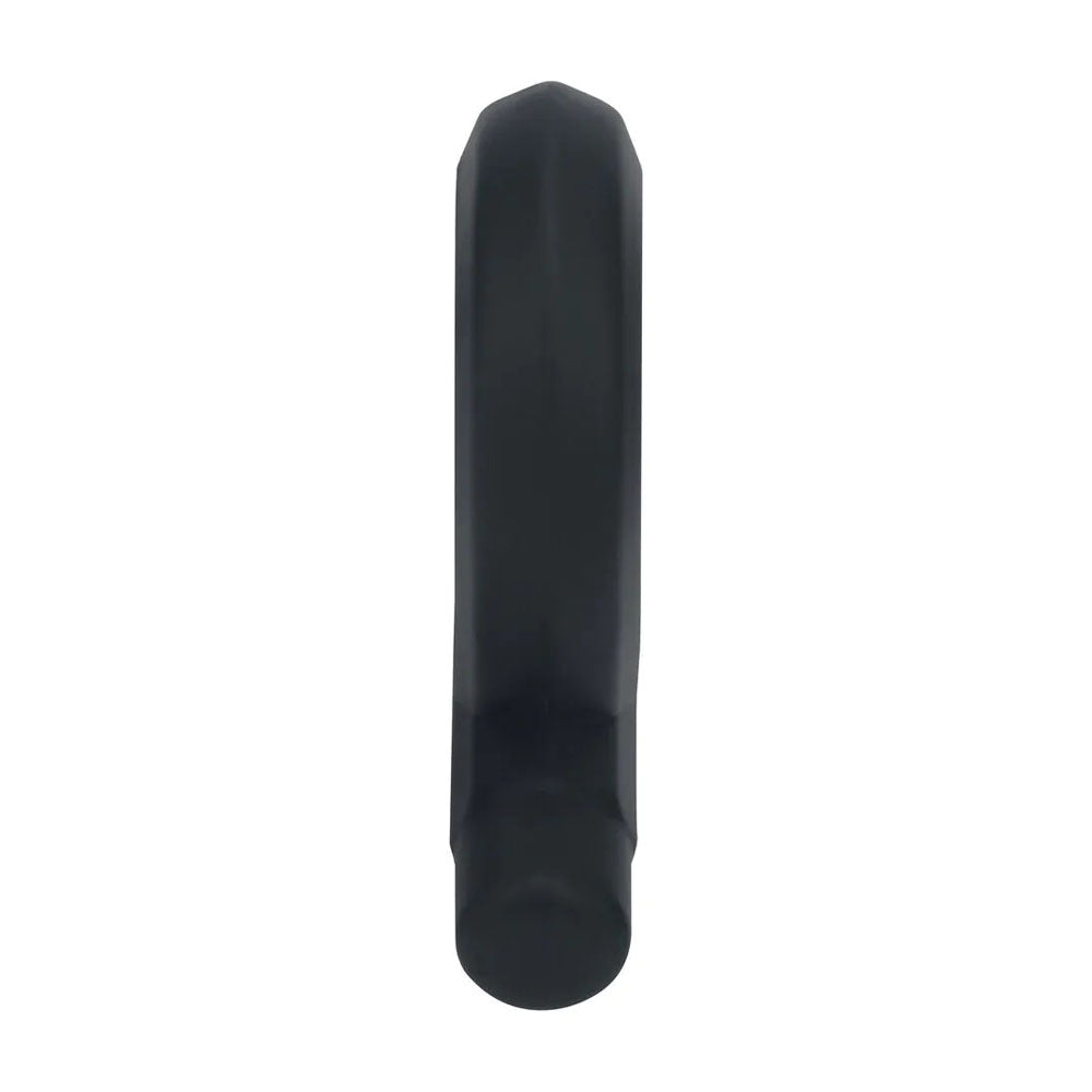 LEVELZ Pencil Liquid Silicone Cock Ring - Black Cock Ring