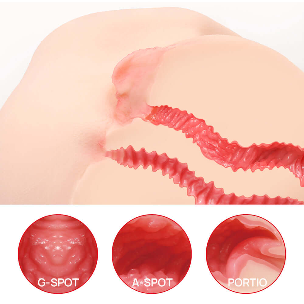 Kokos Big Hip Vanilla 004 - Flesh Missionary Style Masturbator