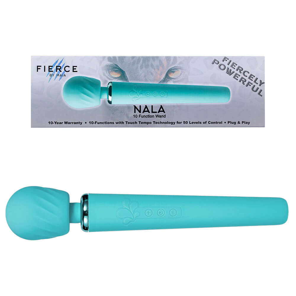 Maia NALA - Blue 30 cm USB Rechargeable Massage Wand