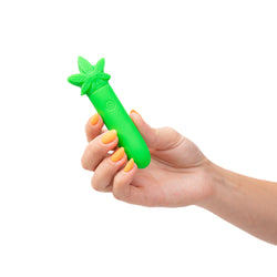 Maia STONI - 420 Green 11.1 cm USB Rechargeable Bullet