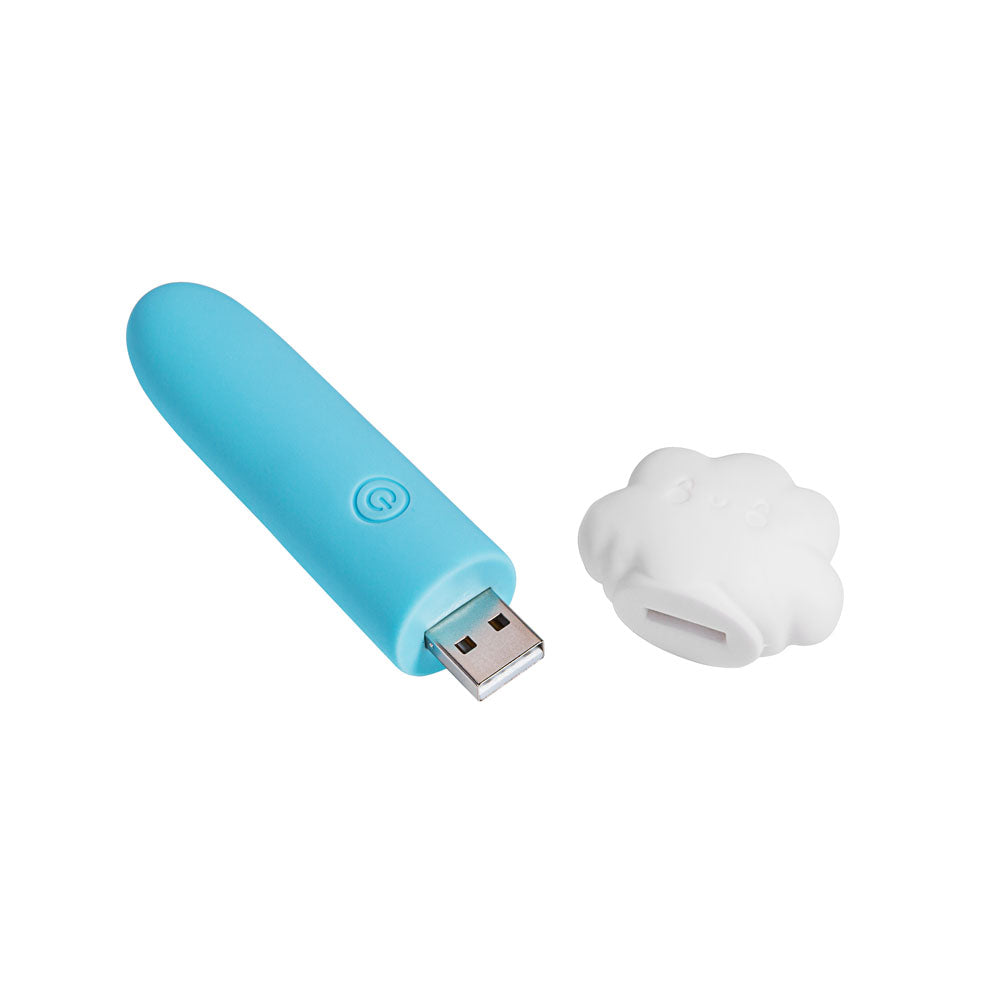 Maia STORMEE - Blue 11.1 cm USB Rechargeable Bullet