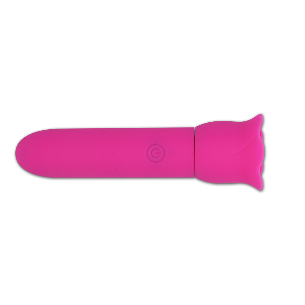 Maia VIBEDRIVE - Pink - Pink 10 cm USB Rechargeable Bullet with 16 GB Storage