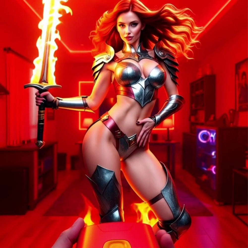  Thrusting & Heating Auto Stroker with Augmented Reality