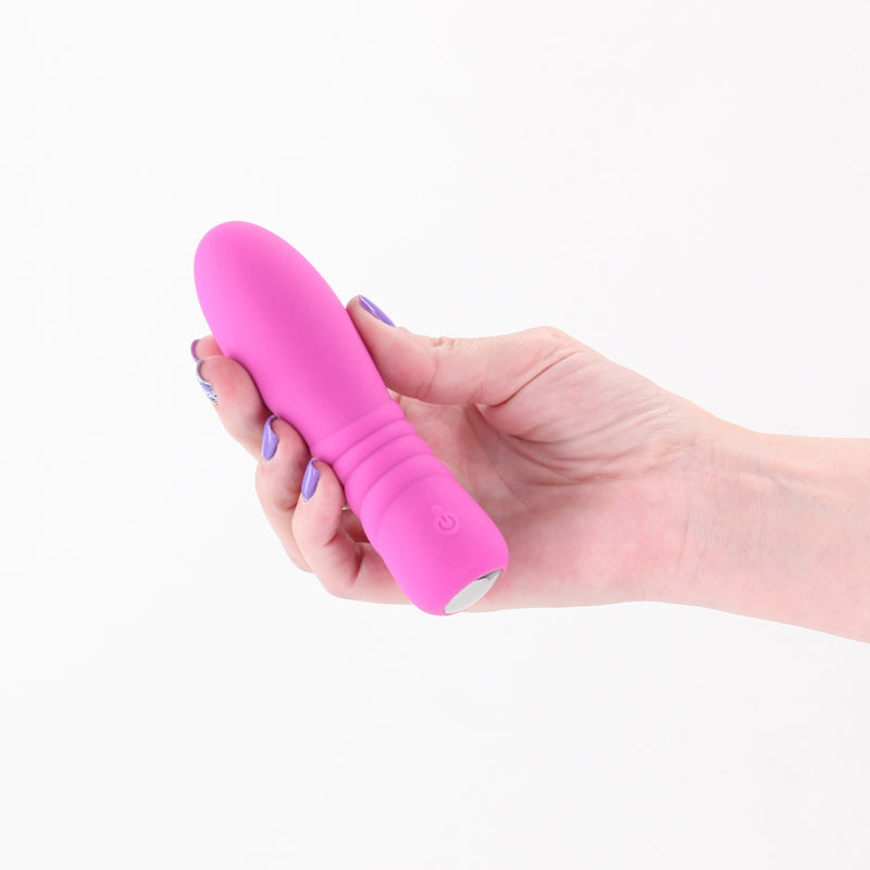Pretty in Pink Blush - Pink - Pink 13 cm USB Rechargeable Vibrator