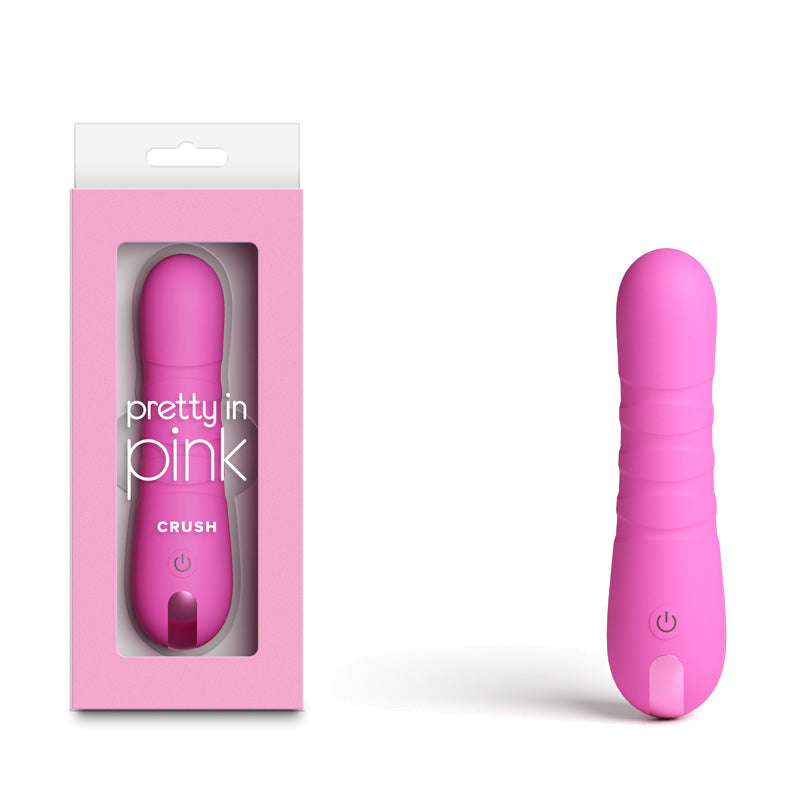 Pretty in Pink Crush - Pink - Pink 14.3 cm USB Rechargeable Vibrator