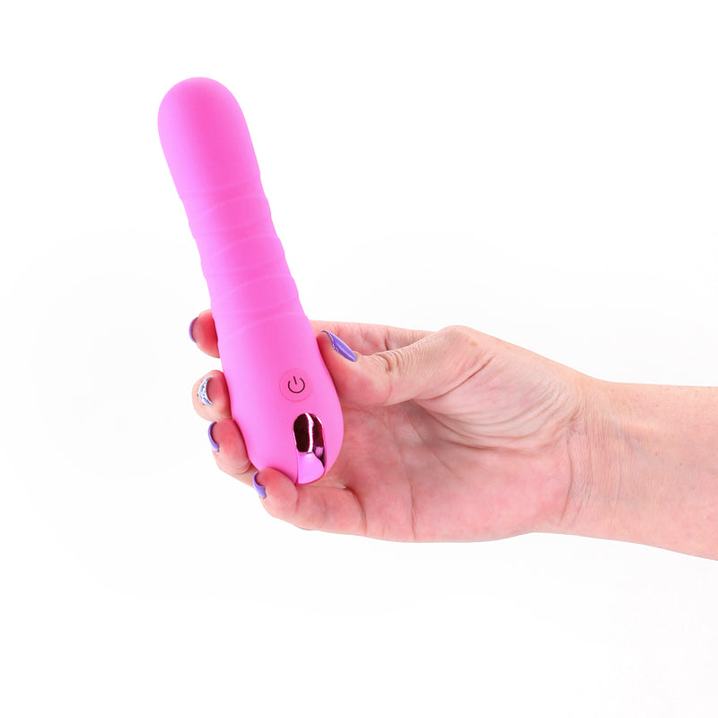 Pretty in Pink Crush - Pink - Pink 14.3 cm USB Rechargeable Vibrator