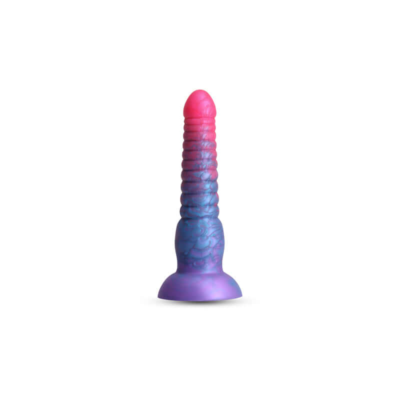 Colours Stacked - 6'' Dildo - Pink/Blue - Pink/Blue 16 cm Fantasy Dildo
