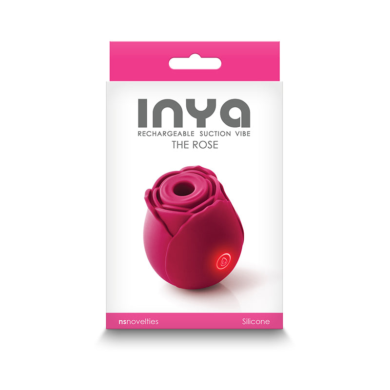 INYA The Rose Red Clitoral Air Pulsation Stimulator