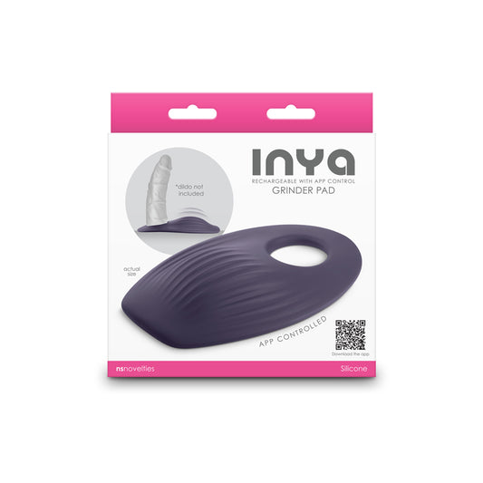 INYA Grinder - Grey USB Rechargeable Vibrating Grinding Pad with App Control