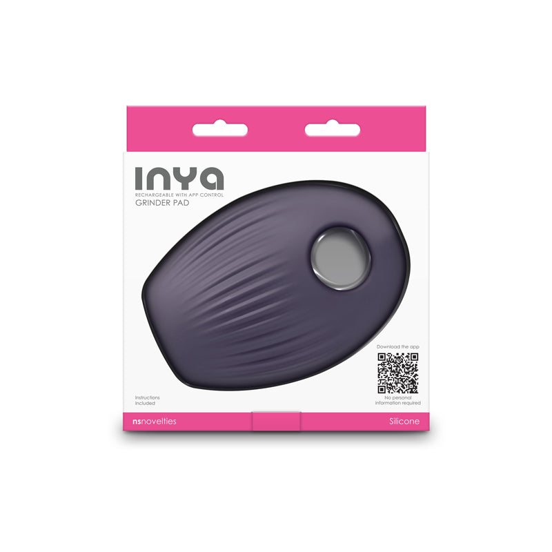 INYA Grinder Grey USB Rechargeable Vibrating Grinding Pad with App Control