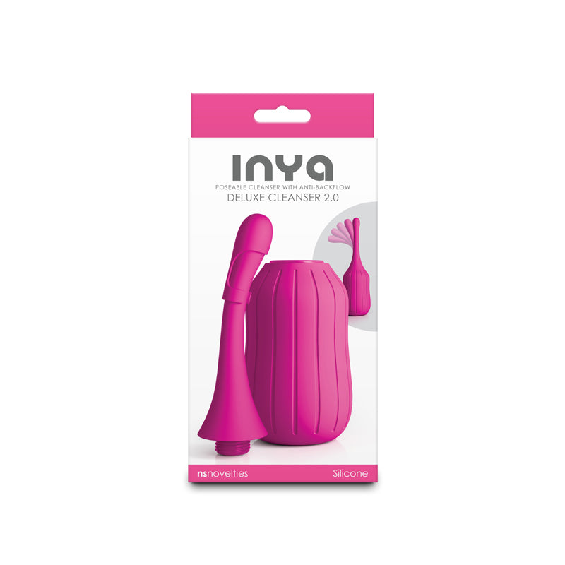 INYA Deluxe Cleanser 2.0 - Pink - Pink Unisex Douche