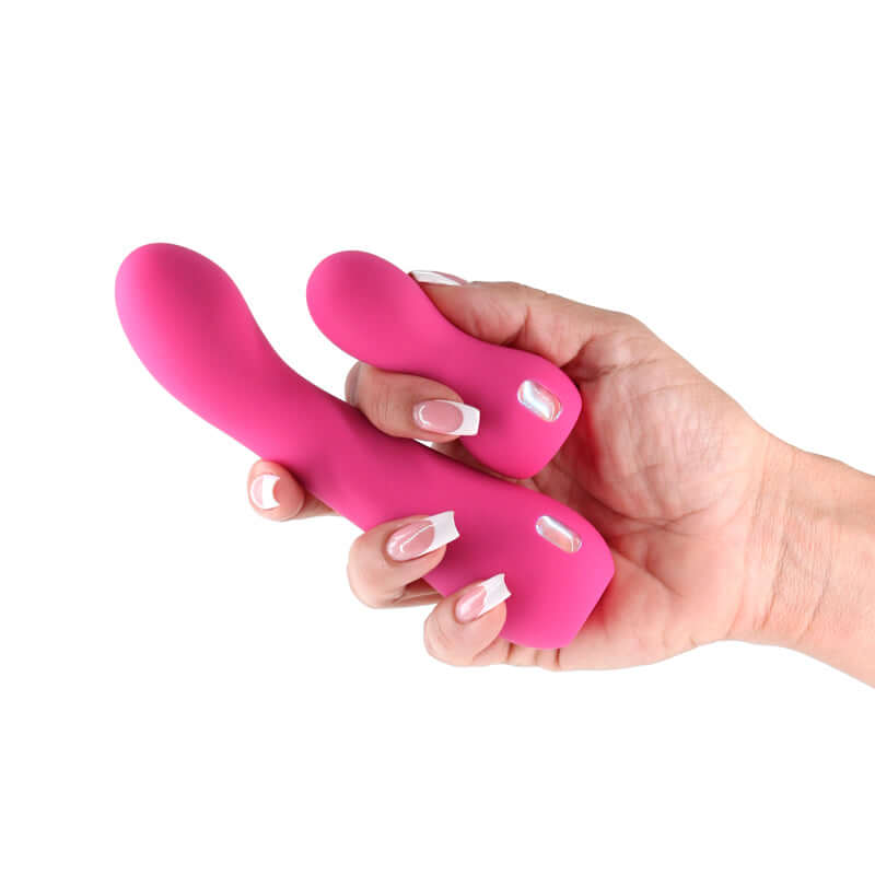 INYA Couplet - Pink - Pink USB Rechargeable Vibrators - Set of 2 Sizes
