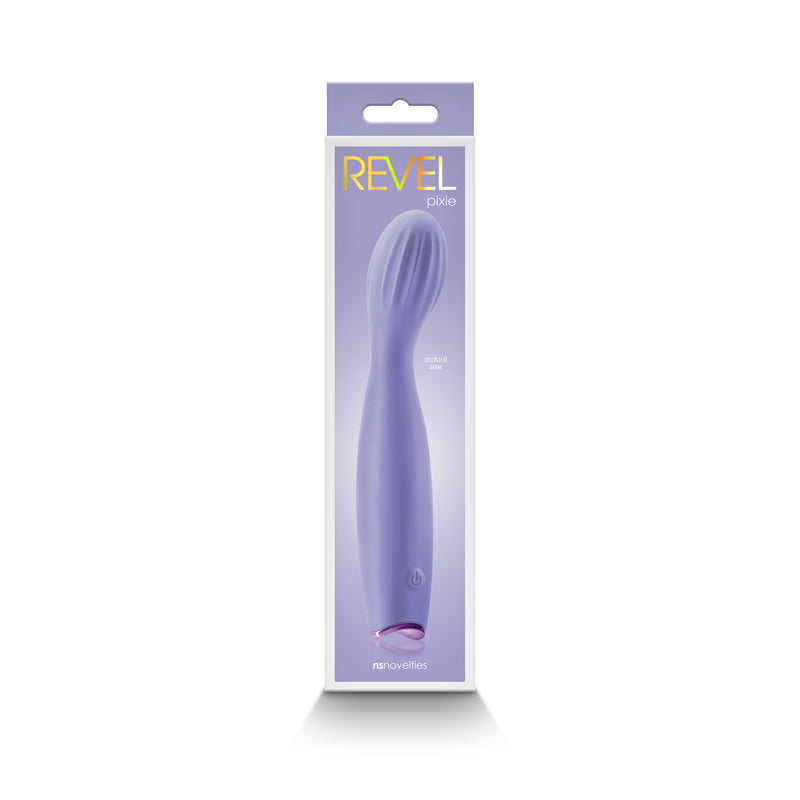 Revel Pixie Purple 17.3 cm USB Rechargeable Vibrator