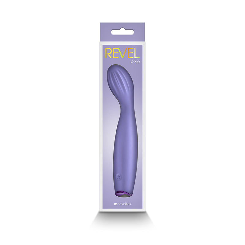 Revel Pixie Purple 17.3 cm USB Rechargeable Vibrator