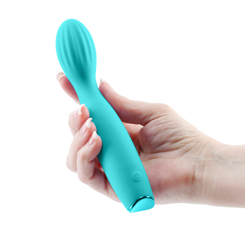 Revel Pixie Teal 17.3 cm USB Rechargeable Vibrator