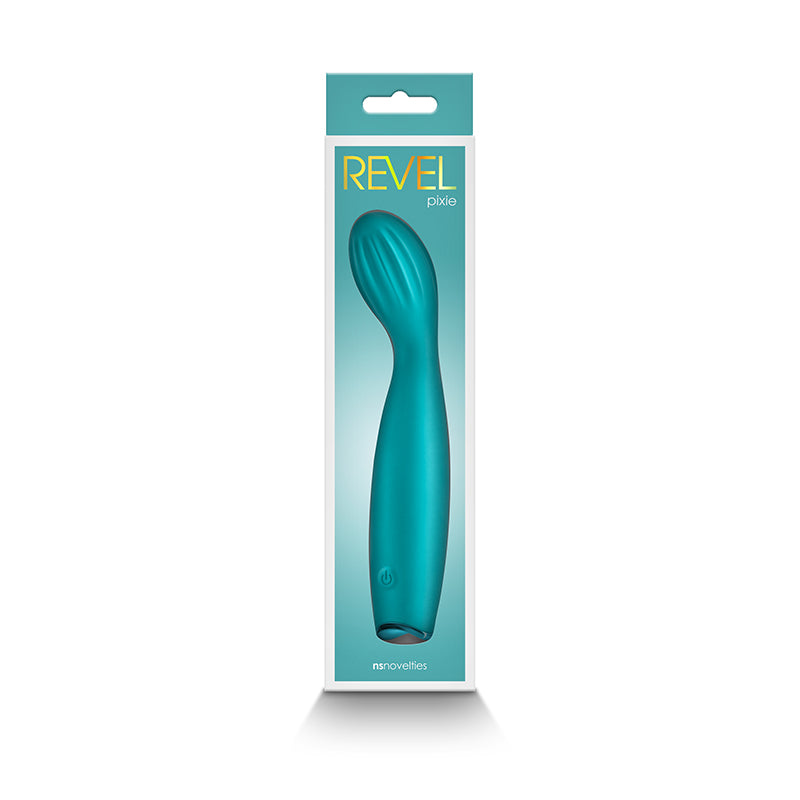 Revel Pixie Teal 17.3 cm USB Rechargeable Vibrator