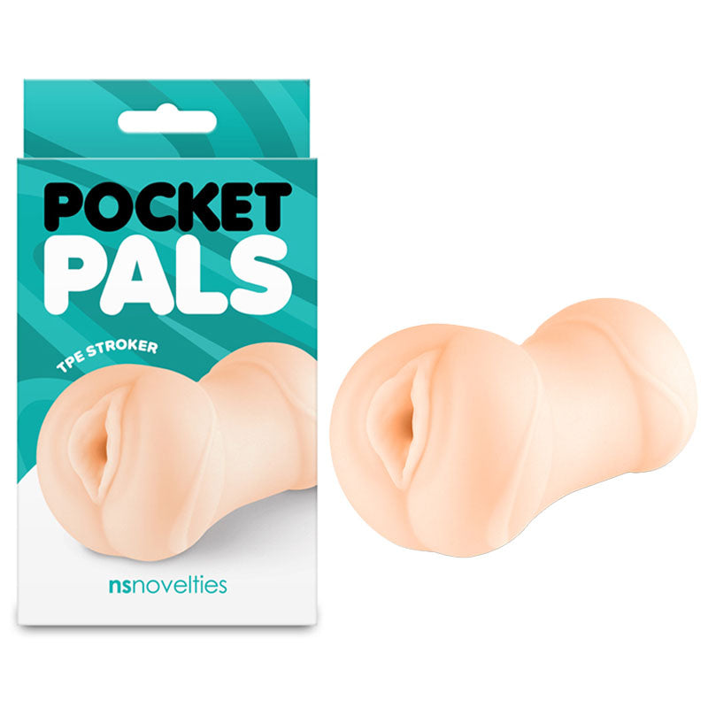 Pocket Pals Vagina Stroker - Flesh - Flesh Vagina Stroker