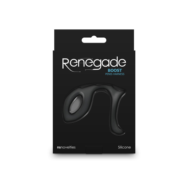 Renegade Boost Black Penis Harness