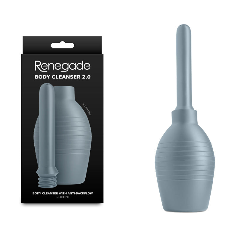 Renegade Body Cleanser 2.0 - Grey - Grey Unisex Douche