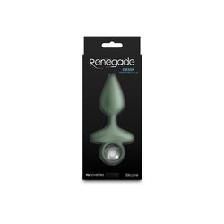 Renegade Orion - Sage - Green 13 cm USB Rechargeable Vibrating Butt Plug