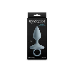 Renegade Orion - Grey - Grey 13 cm USB Rechargeable Vibrating Butt Plug