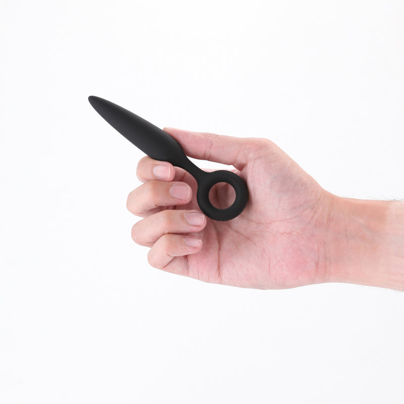 Renegade Slide - Black - Black 12.7 cm Anal Plug