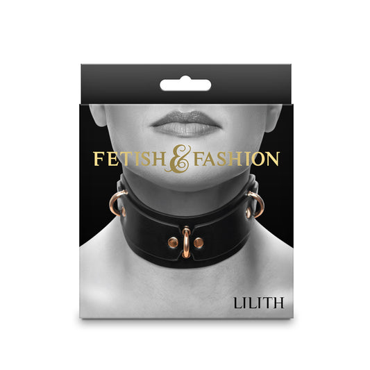 Fetish & Fashion - Lilith Black Collar