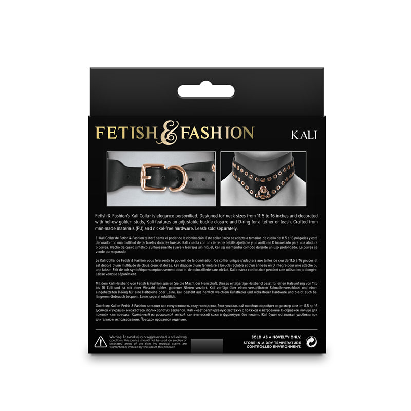 Fetish & Fashion - Kali Collar Black Collar