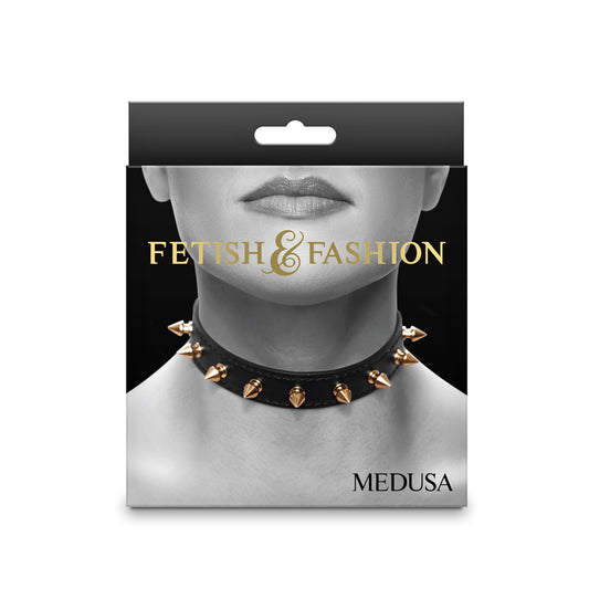Fetish & Fashion - Medusa Collar Black Collar