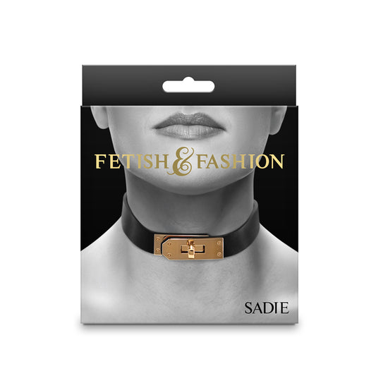 Fetish & Fashion - Sadie Collar Black Collar