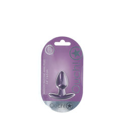 OUCH! Anal Plug Metallic Purple 6.5 cm Small Butt Plug