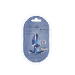 OUCH! Anal Plug Metallic Blue 7.9 cm Medium Butt Plug