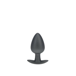 OUCH! Anal Plug Gun Metal Grey 8.9 cm Large Butt Plug