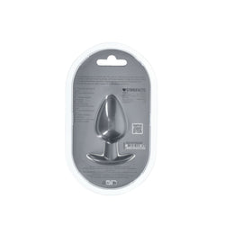 OUCH! Anal Plug Gun Metal Grey 8.9 cm Large Butt Plug