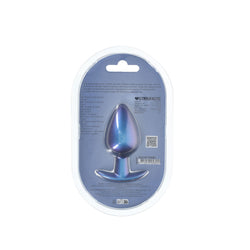 OUCH! Anal Plug Metallic Blue 8.9 cm Large Butt Plug