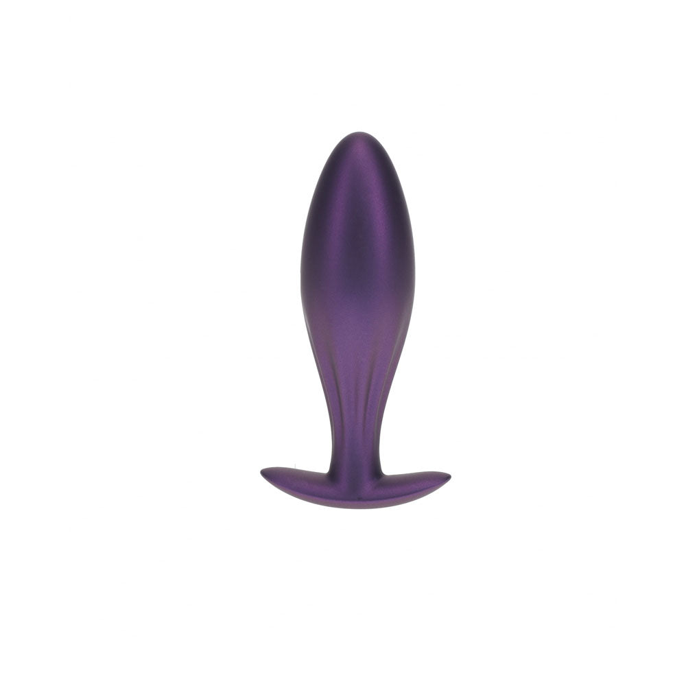 OUCH! Oval Anal Plug Metallic Purple 11.7 cm Butt Plug